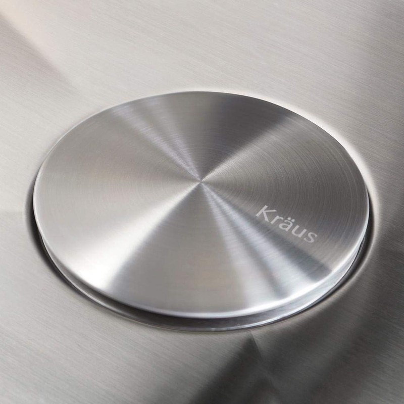 KRAUS CapPro Removable Decorative Drain Cover