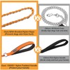 S-ETOVUS Dog Leash Chew Proof, Chain Leash Anti Chew Dog