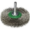 Lessmann 417363 Entrostung Wire Brush, Stainless Steel 70 mm x