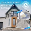 Waterproof Sealant Clear 2L(70 oz), Wadities Wall Bathroom Roof Water-Based