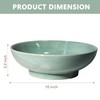 MUUBOOX 10" Decorative Bowl,Ceramic Fruit Bowl for Kitchen Counter,Coffee Table,