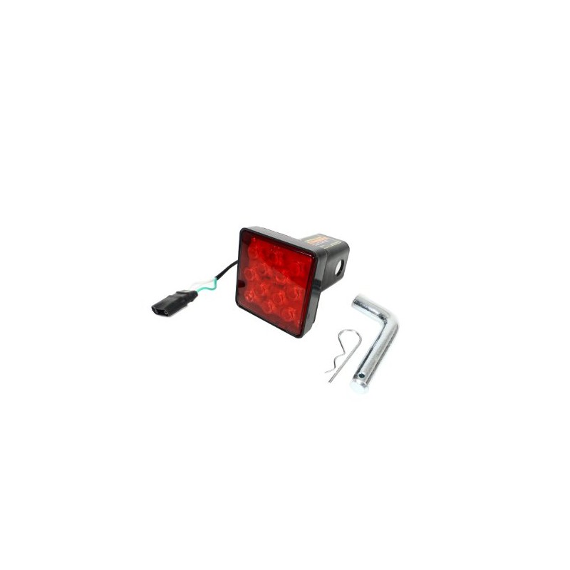 Hitch Cover LED Brake Light Towing Hitch Insert (2" Standard