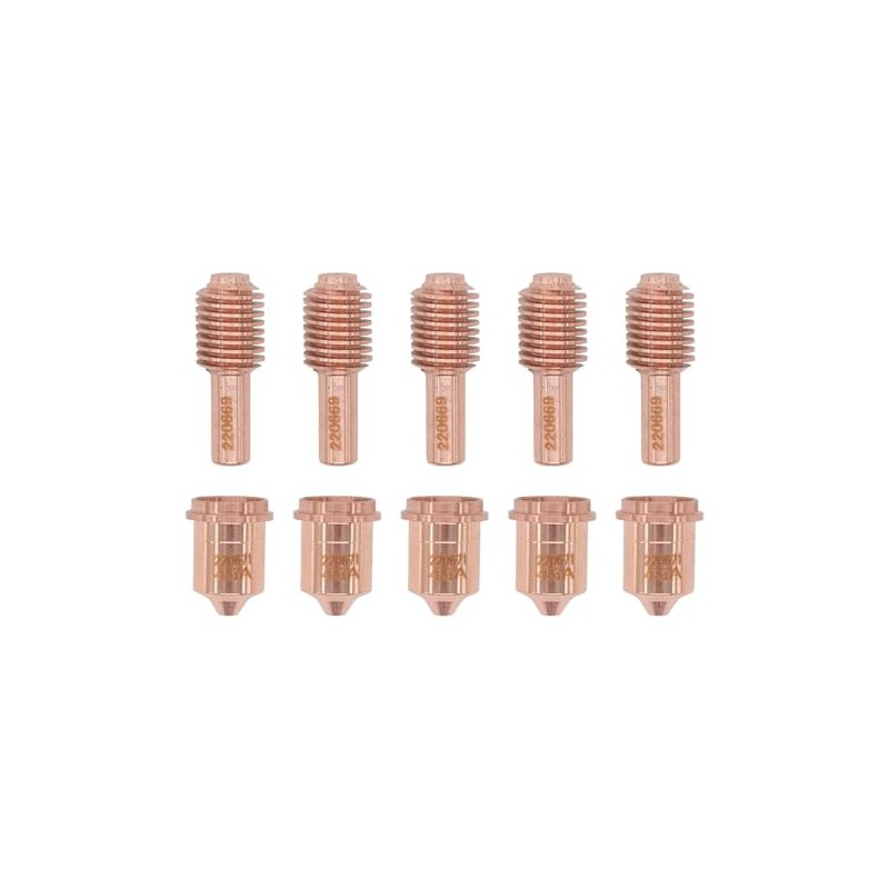 ApplianPar 5Pcs Plasma Nozzle 220671 + Plasma Electrode 220669