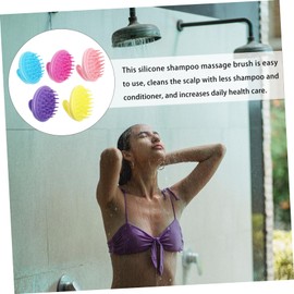 IWOWHERO Hair Scalp Massage Combs Scalp Exfoliator Brush Massager Shampoo Brush Set