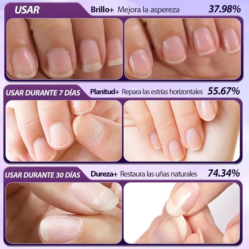 GWMWON 3PCS Lápiz for ei Cuidado de las Uñas, Pluma