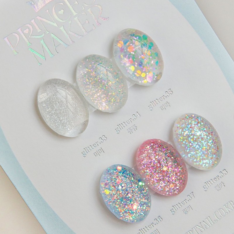 Yogurt Gel Princess Maker 6 Piece Set Glitter Gel /