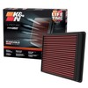 K&N High-Flow Original Lifetime Engine Air Filter: Increase Power: Premium,