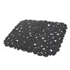 2 Pcs Sink Mat Pebble 15.8 x 12in PVC Kitchen
