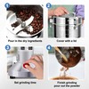 Greatrue 550g Electric Grain Mill Grinder, 304 Stainless Steel Flour