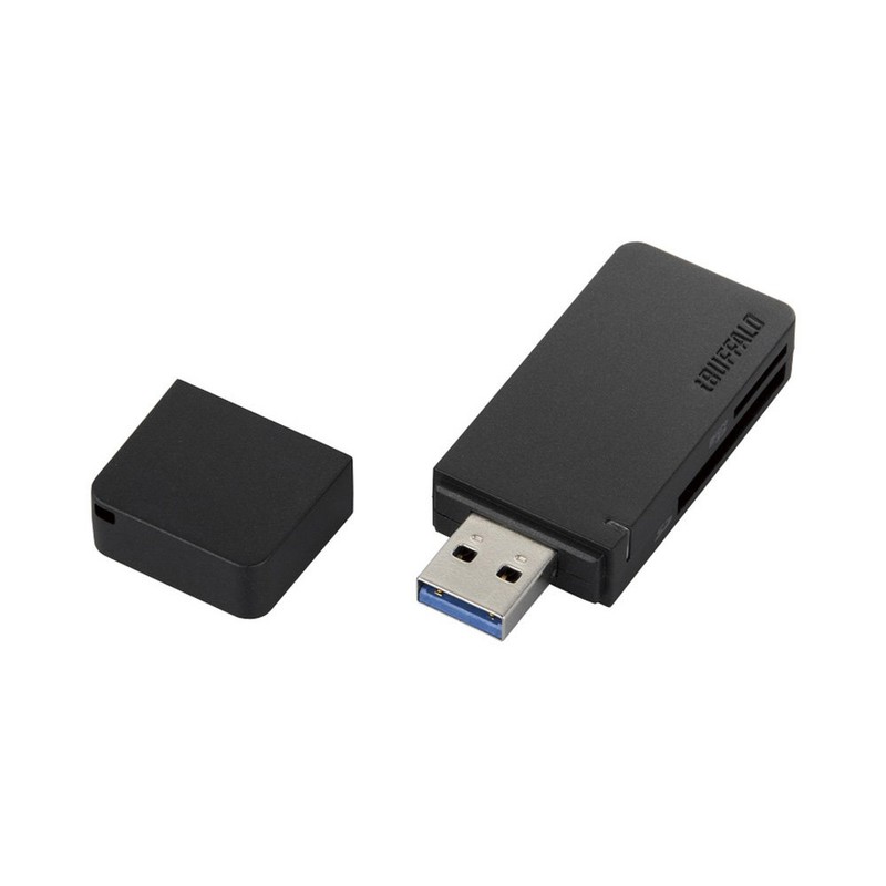 BUFFALO BSCR26TU3BK High Speed Card Reader/Writer USB 3.0 & Turbo
