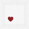 'Red Rose Heart' Cotton Napkin/Dinner Cloth (NK00023073)