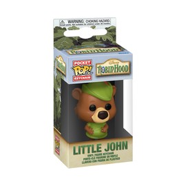 Funko POP! Keychain: Robin Hood Little Jon - Collectable Vinyl Mini Figure Novelty Keyring - Stocking Filler - Gift Idea - Movies Fans - Minifigure