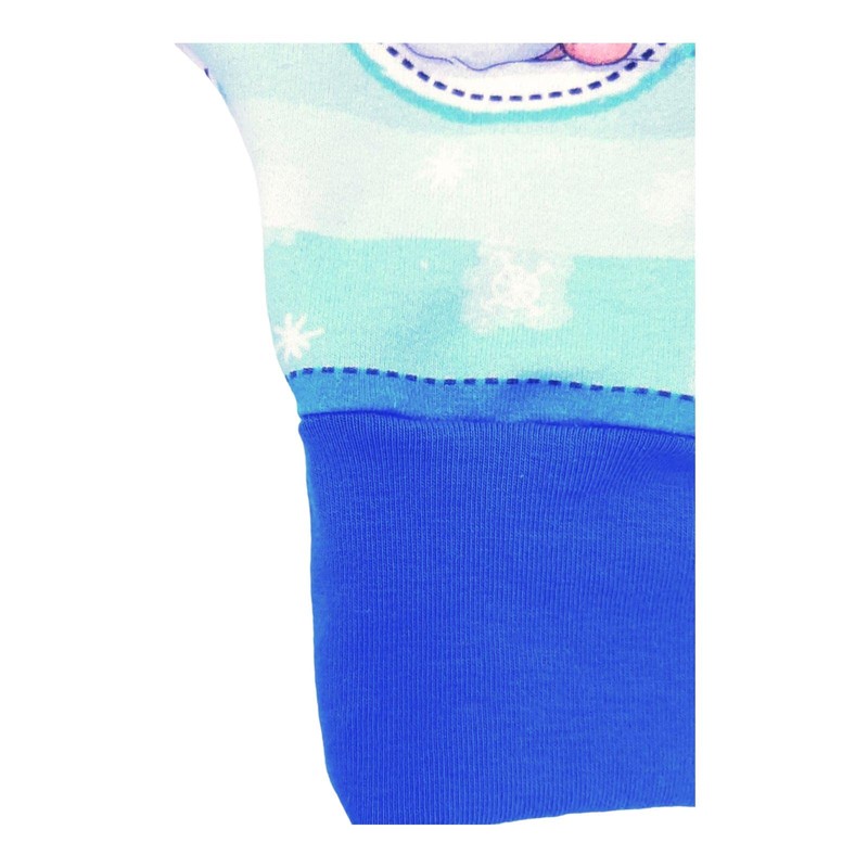 SCHNEEMANN blau Strampler Winter (92)