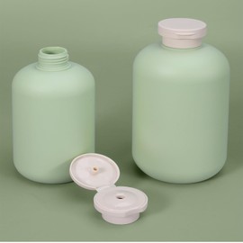 Taicols Paquete de 2 Botella Exprimidora de Plástico Exprimidor, Botella de Lavado de Tatuajes de 200 ml, botellas vacías con tapa abatible en la parte superior de disco