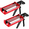 Relaxweex 2 Pack Dual Caulking Gun 12" Dual Cartridge Epoxy