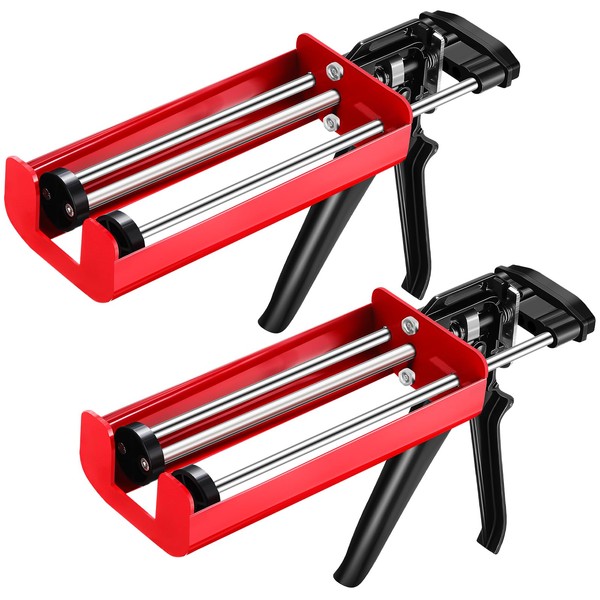 Relaxweex 2 Pack Dual Caulking Gun 12" Dual Cartridge Epoxy