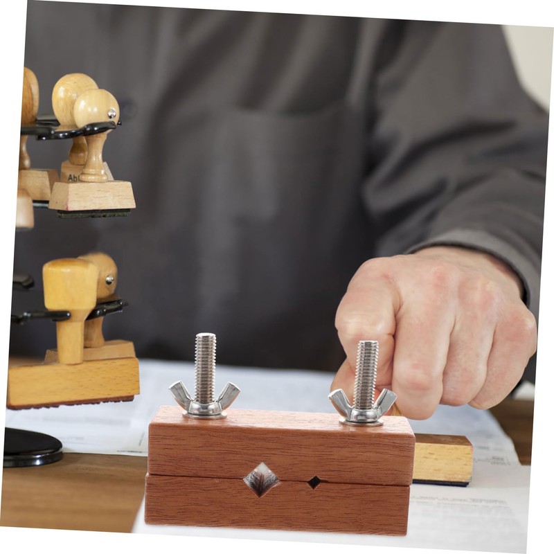 Hohopeti Engraved Seal Tool for Stone Carving Compact Carving Clamp