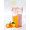 Naymon Botella Cilindro Agua 420ml Kawaii Infantil Popote Portatil