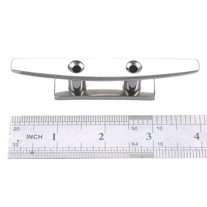MIZUGIWA 4 inch Boat Cleats 316 Stainless Steel Dock Cleat