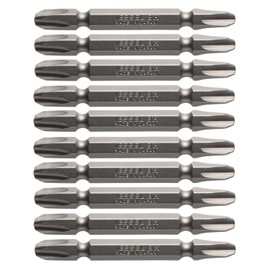 Vessel Double Ended Bit Air for Electric Drivers + 0.1 x 2.6 inches (3 x 65 mm), Set of 10, Hardness: H (High Hardness) A14 ZP