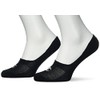 Champion Unisex Casual Socks (Pack of 2), black