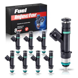 ENA 4 Holes Fuel Injectors Compatible with Ford F150 Expedition Lobo Lincoln Navigator 5.4L V8 2009 2010 2011 2012 2013 2014 Replacement for FJ1003 9L3Z9F593B 0280158174 CM5154 Set of 8