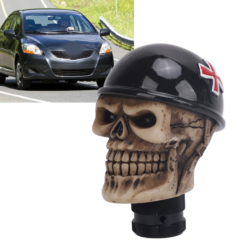 Skull Gear Shift Knob Universal Resin Car Stick Lever Handle