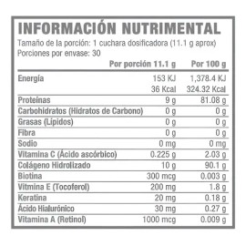 Dúo Pack De Colágeno Biotina Vitamina E Keratina 60 Pors Sin Sabor                                                                                    