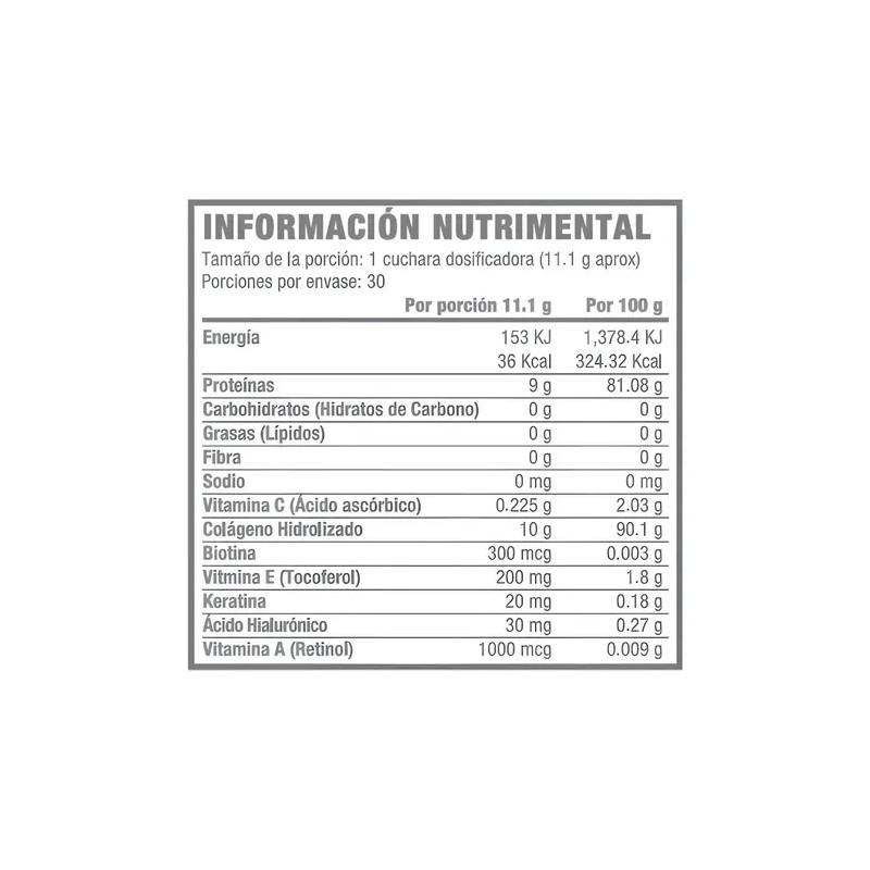 Dúo Pack De Colágeno Biotina Vitamina E Keratina 60 Pors
