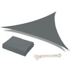 Heyomart Triangular Sun Sail, Waterproof, Sun Protection, Includes Mounting Ropes,