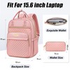 Tealari Laptop Backpack for Women,15.6 Inch Laptop Backpack for Work,Water