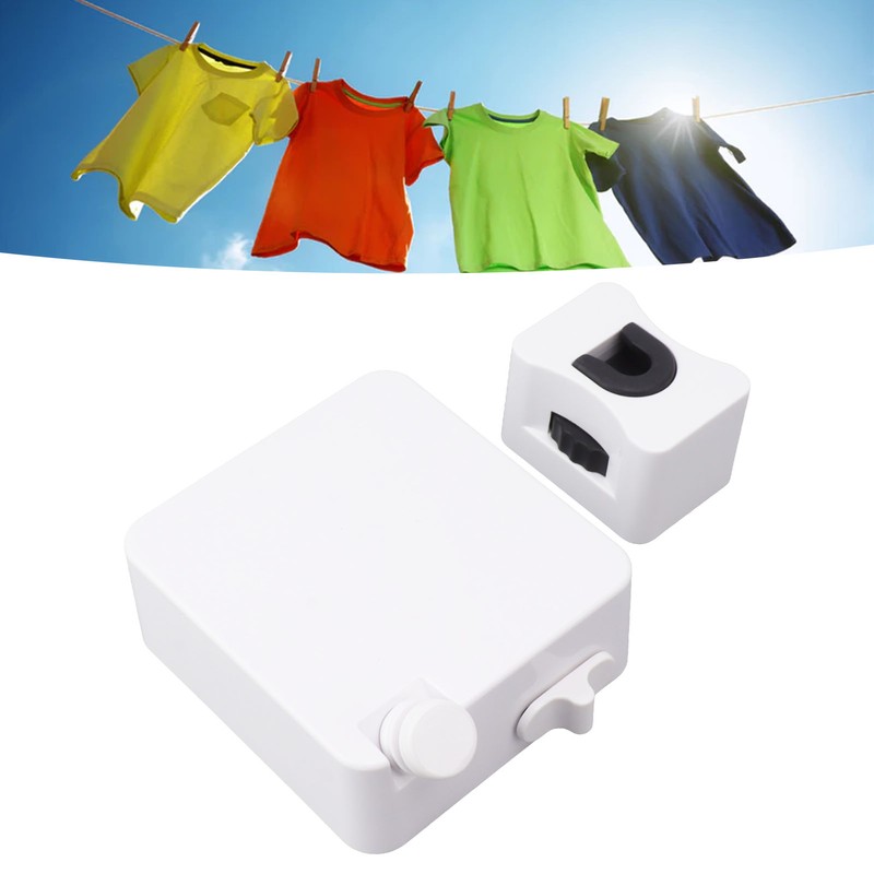 Retractable Clothesline Heavy Duty 304 Stainless Steel Adjustable Retracting Clothes