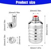 Auto Float Valve, 1/2" 3/4" Thread Stainless Steel Water Level