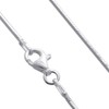 Italian 925 Sterling Silver Lobster Clasp Snake Foot Chain Anklet