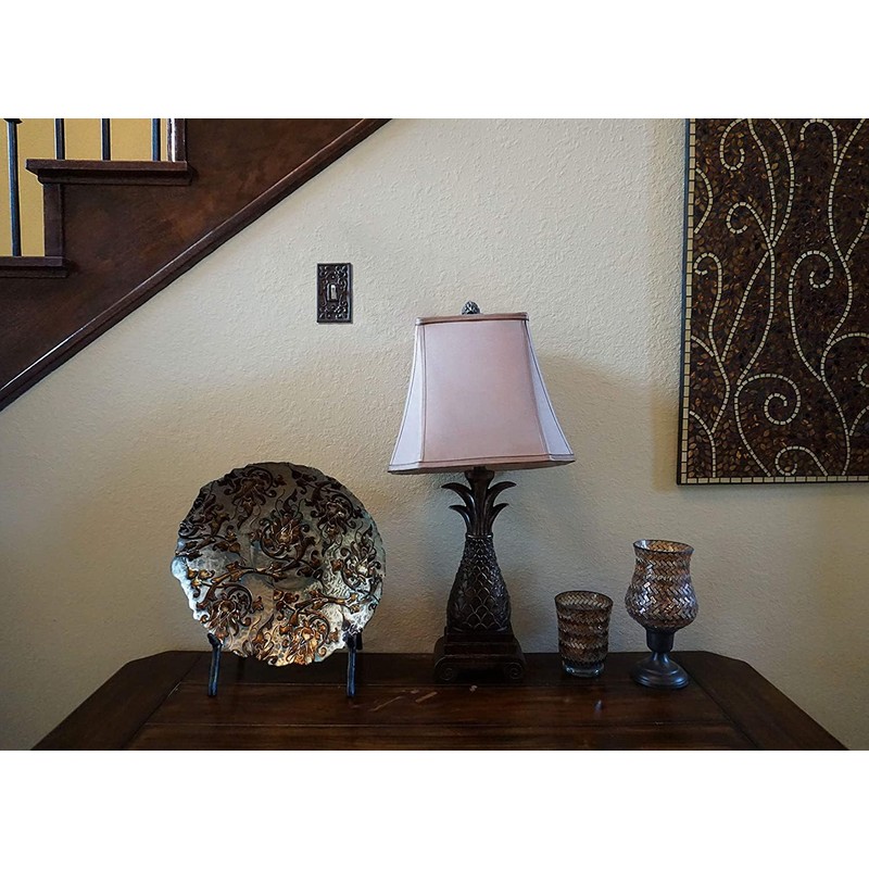 Lulu Decor, Fleur De Lis Cast Iron Switch Plate in