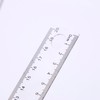 Pack of 4 Plastic Rulers with Handle, 20 cm/8 Inch