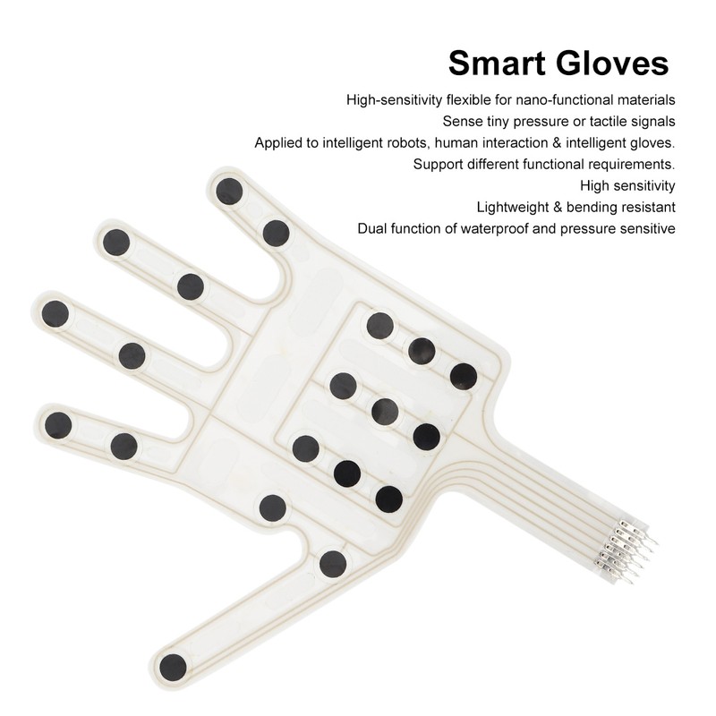 Pressure Sensor Film Electrical Accessory Resistive Glove Type High Sensitivity