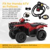 M MATI Handlebar Key Starter Relay Switch Kit for Honda