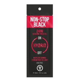 Power Tan Non-Stop Black Tingle Gelee (DHA Free) Hybrid UV Sunbed Tanning Accelerator Lotion 20ml