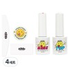 tilda base gel top gel 10ml 2pcs, 4 sets, base gel + top gel + wood file + sanding block + round disc pad / tilda 베이스젤 탑젤 10ml 2개, 4세트, 베이스젤 + 탑젤 + 우드파일 + 샌딩블록 + 원형디스크패드