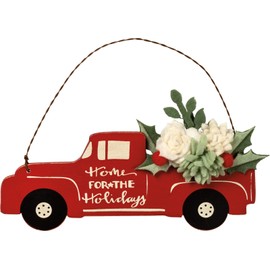 PBK Christmas Vintage Truck Ornament Home for The Holidays