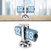 European Style Retro Digital Flip Down Clock 304 Stainless Steel
