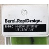 Berol RapiDesign R-940 Hi-Low Letter Set 1/8, 3/16, 1/4 in