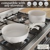 Country Kitchen Cookware Set with Removable Handle, Oven & RV