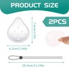 2 PCS Transparent Eye Shield, Ventilated Eye Shield After with
