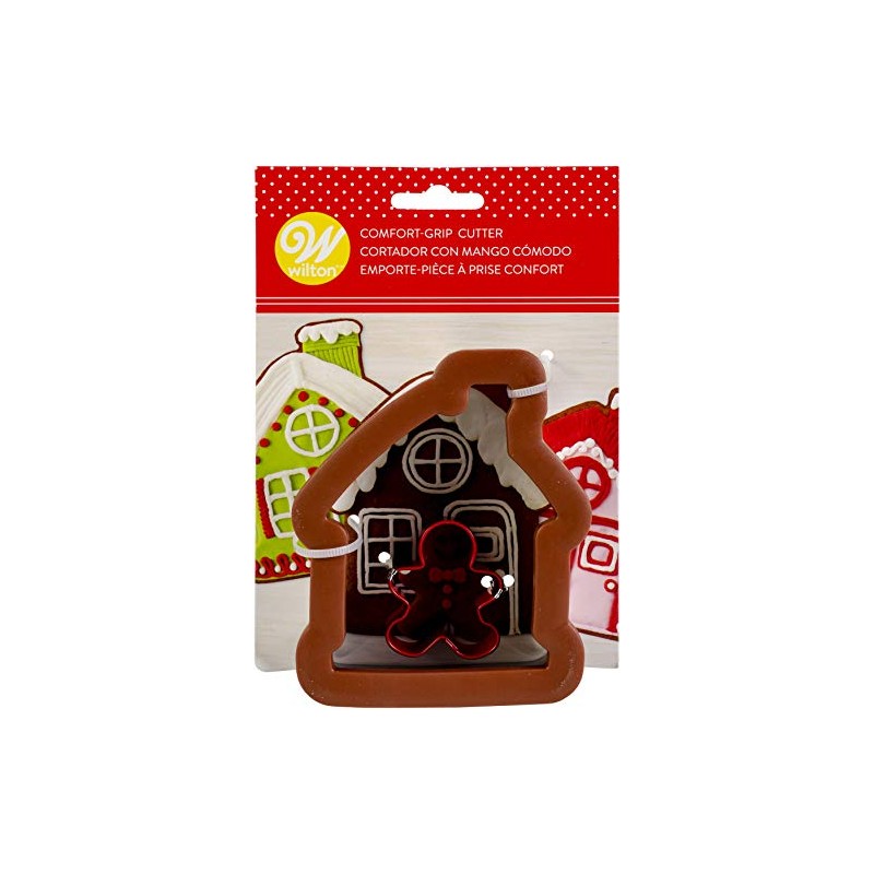 Wilton Comfort-Grip Cookie Cutter 4"-Gingerbread House