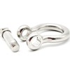 D Bow Ring Shackle Locks, 304 Stainless Steel D Ring,