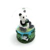 Onwomania Panda Bear Cute Height 6.5 cm Snow Globe Glitter