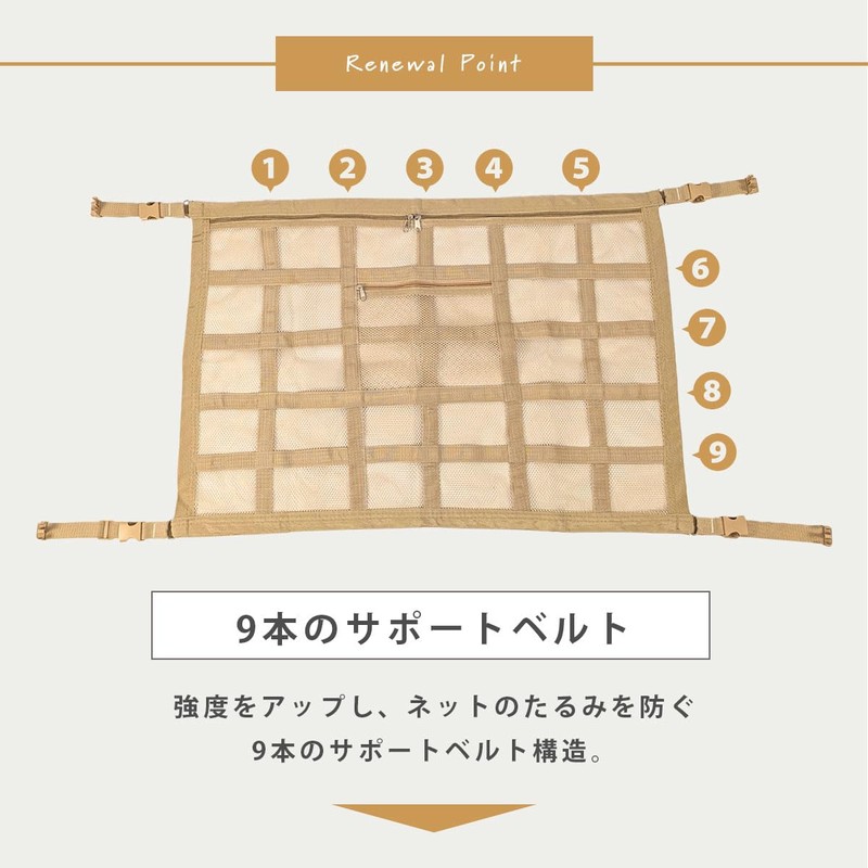 From Life Basics 【Adds Storage Capacity to Ceiling Space】 Ceiling