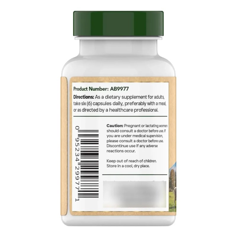 Tnvitamins Hígado De Res Deshidratado Cápsulas 180